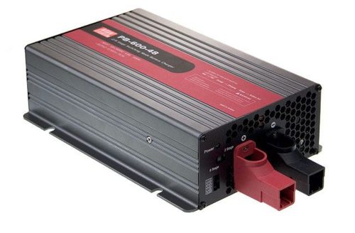 Mean Well PB-600-12, 12V / 40A, akkumulátortöltő