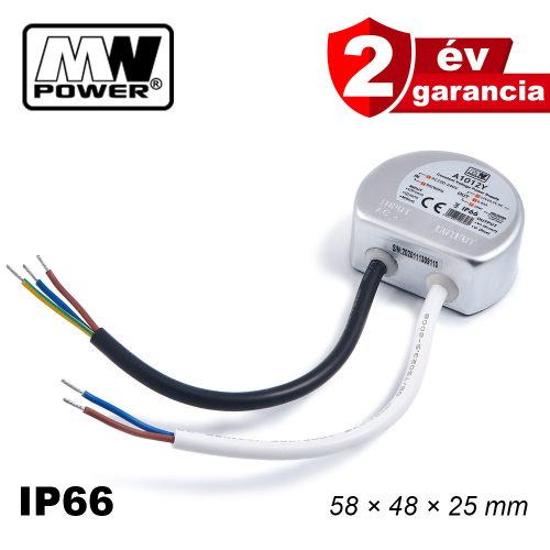 MW A1012Y, LED tápegység, 10W / 12V