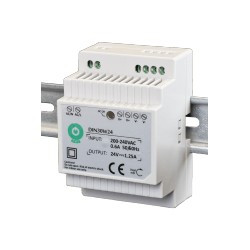 POS Power DIN30W12, DIN sínre szerelhető tápegység, 30W / 12V