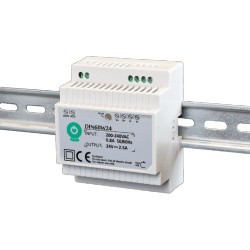 POS Power DIN60W24, DIN sínre szerelhető tápegység, 60W / 24V