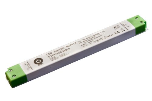 POS Power FTPC30C1400-S, áramgenerátoros slim LED tápegység, (11-22V) / 1400mA