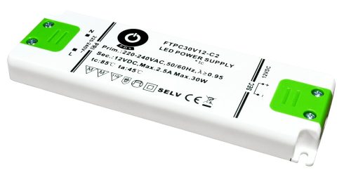 POS Power FTPC30V12-C2, LED tápegység, 30W / 12V