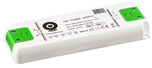 POS Power FTPC50V24-C, LED tápegység, 50W / 24V