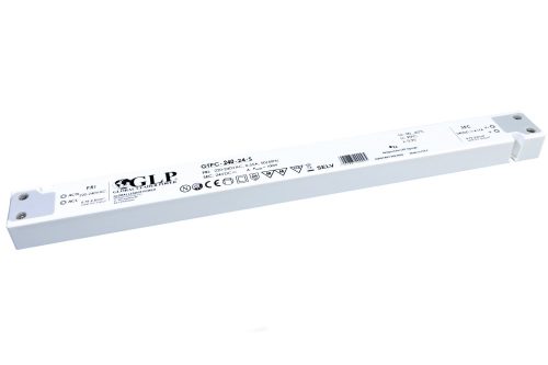 GLP GTPC-240-24-S, slim LED tápegység, 240W / 24V