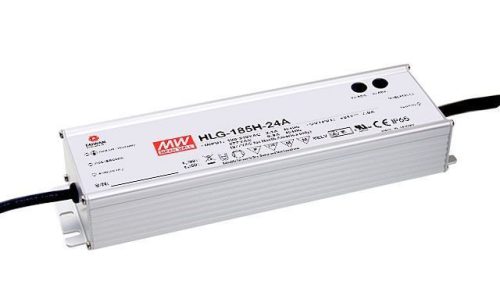 Mean Well HLG-185H-24B, dimmelhető LED tápegység, 187W / 24V