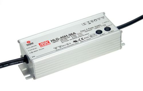 Mean Well HLG-40H-12A, LED tápegység, 40W / 12V