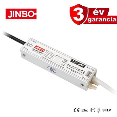 JINBO JLV-24024KA-W, LED tápegység