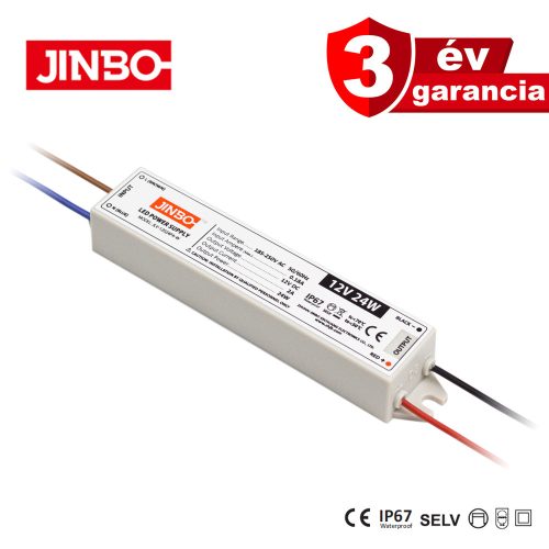 JINBO JLV-24024PA-W, LED tápegység