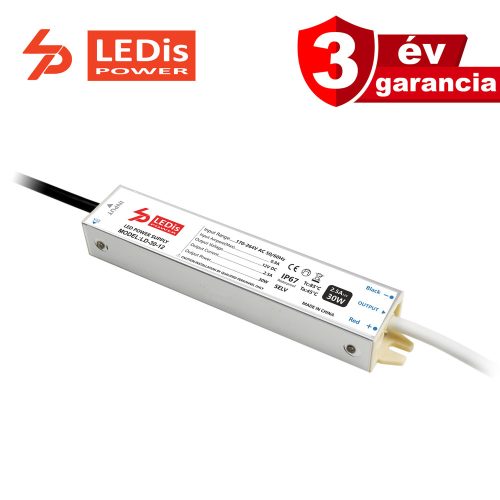 LEDis LD-30-24, LED tápegység, 30W / 24V