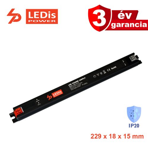 LEDis LDST-35-24, Ultra-Slim LED tápegység, 35W / 24V