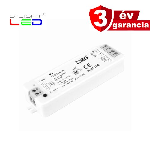 SL-SK V1 LED dimmer vevő RF 12/24V 1x8A