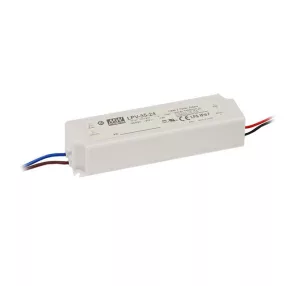 Mean Well LPV-35-12, LED tápegység, 36W / 12V