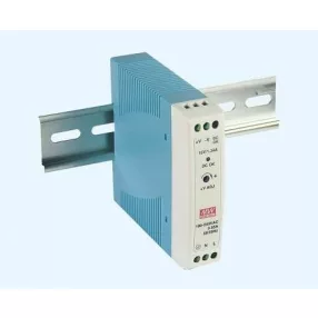   Mean Well MDR-20-15, DIN sínre szerelhető tápegység, 20W / 15V 