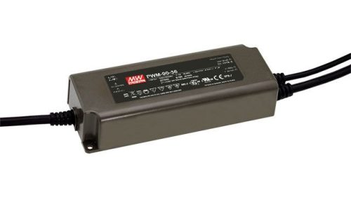 Mean Well PWM-90-12, szabályozható tápegység, 90W / 12V