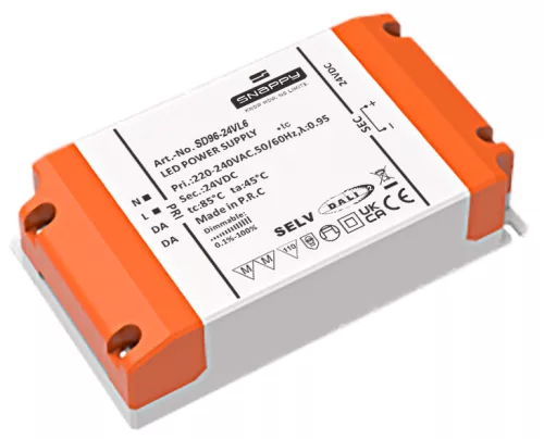 Snappy SD96-24VL6, DALI-2 LED tápegység, 96W / 24V