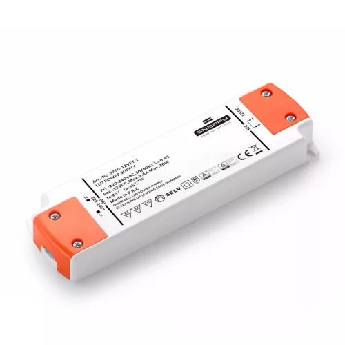 Snappy SP30-24VFT-1, TRIAC DIMM LED tápegység, 30W / 24V