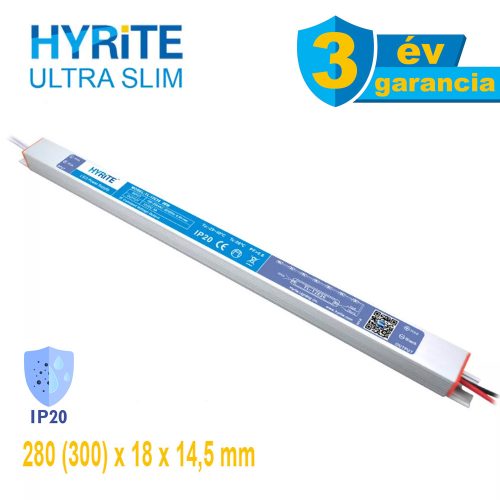 HYRITE TL-12E36, Ultra-Slim LED tápegység, 36W / 12V