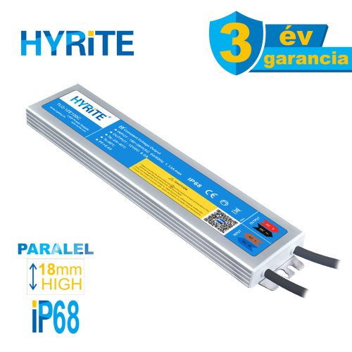 HYRITE TLG-12E100C, LED tápegység, 100W / 12V, 18mm, IP68, paralel funkció