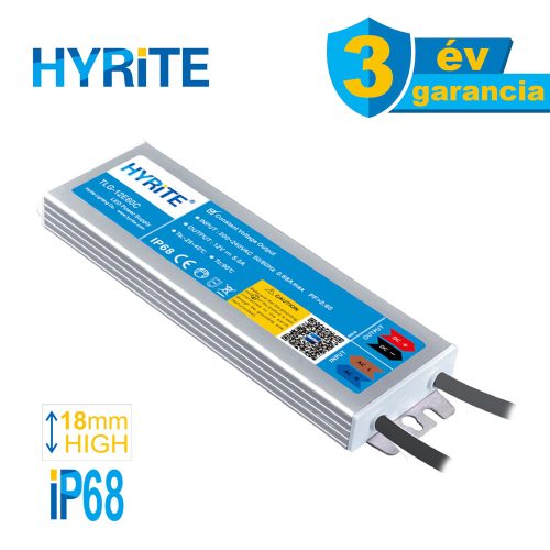 HYRITE TLG-12E60C, LED tápegység, 60W / 12V, 18mm, IP68
