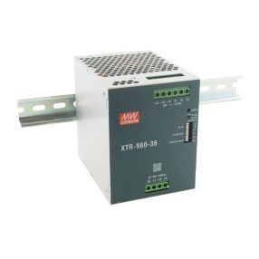   Mean Well XTR-960-24, háromfázisú DIN sínre szerelhető tápegység, 960W / 24V